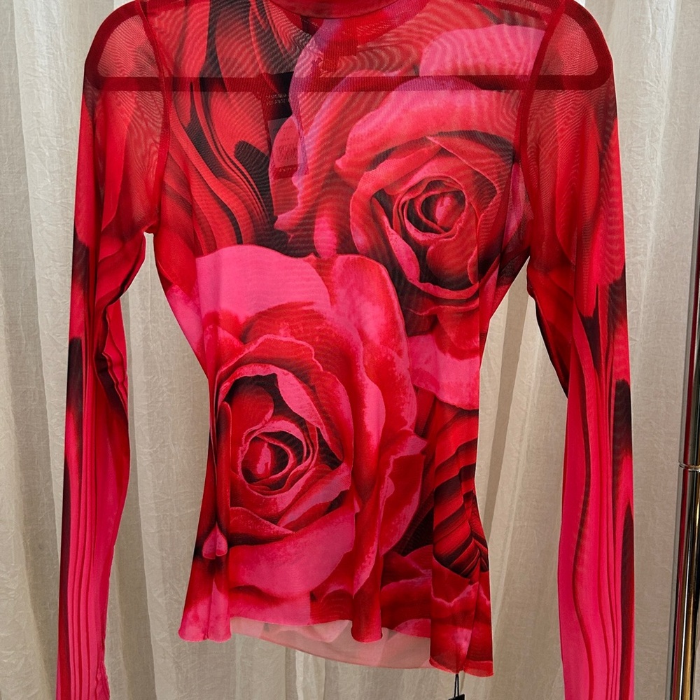 AFRM Floral Red Women's Top